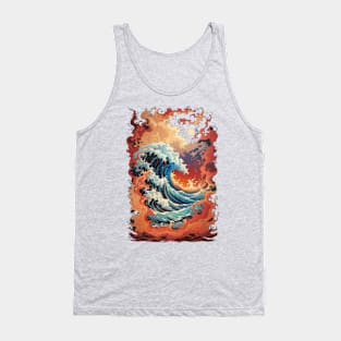 sea waves Tank Top